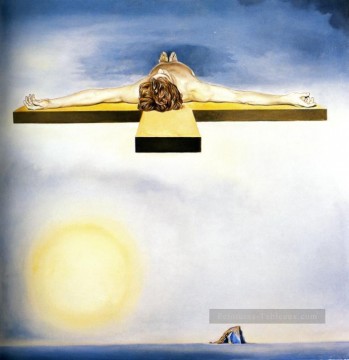 Galas Christ Cubisme Dada Surréalisme Salvador Dali Peinture à l'huile